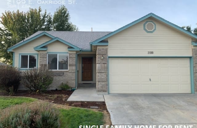 2199 E Oakridge St - 2199 East Oakridge Street, Boise, ID 83716