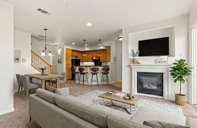 Spacious 3-Bedroom Dublin Townhome with Private Balcony & Fireplace