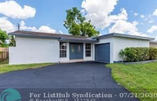 9715 NW 19th Pl - 9715 Northwest 19th Place, Sunrise, FL 33322