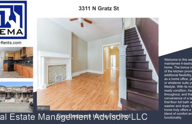 3311 N Gratz St - 3311 North Gratz Street, Philadelphia, PA 19140