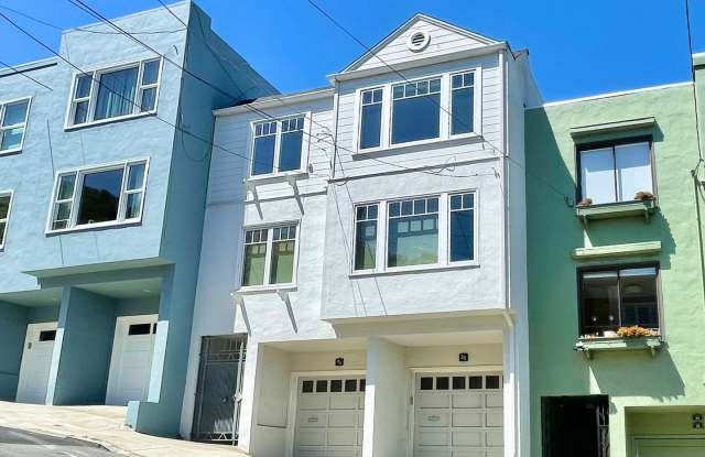 Top Floor, 2 Bedroom in Eureka Valley with Sweeping Views! Garage! Laundry! Deck! PROGRESSIVE - 40 Yukon Street, San Francisco, CA 94114