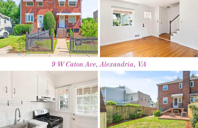 9 W CATON AVENUE - 9 West Caton Avenue, Alexandria, VA 22301