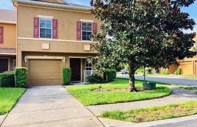 MOVE IN JULY- Wonderful 3 bd 2.5 ba corner unit townhome! NO CARPET! Tile on 1st floor/stairs  2nd floor wood laminate photos photos