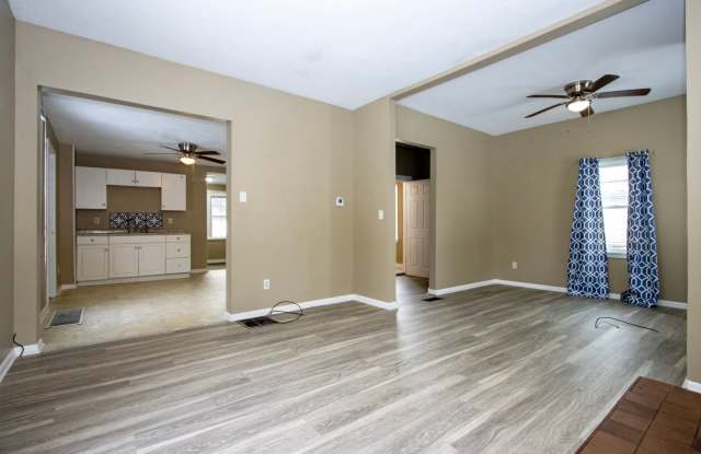 Two bedroom, single-family home