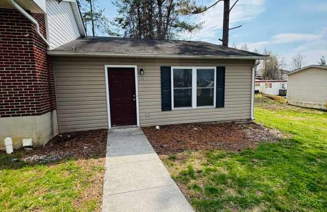 2 Bedroom 1 Bath Townhouse