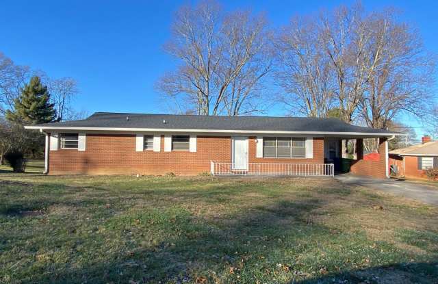 Newly updated No Pet 3 bedroom 2 bath brick home in East Morristown