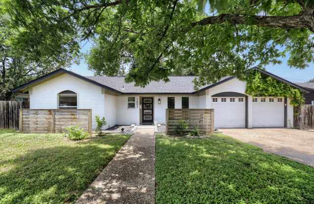 Updated North Austin Home for Lease on an Oversized Private Lot!