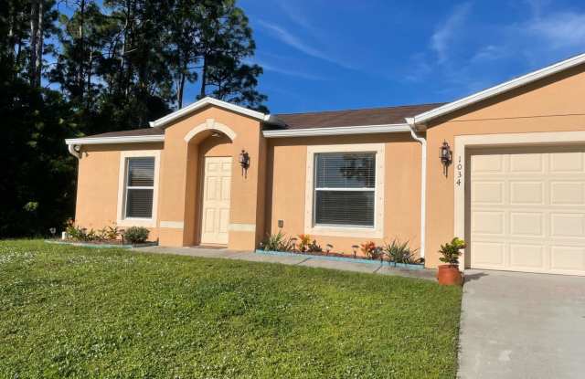 3BR/2BA Rental with Tile & Fenced Yard in NW Palm Bay