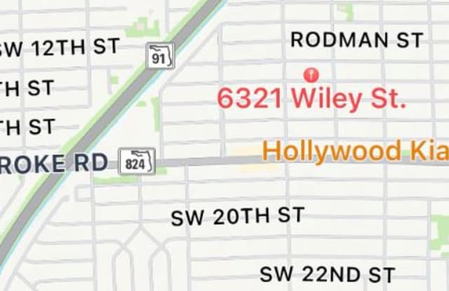 6321 Wiley St - 6321 Wiley Street, Hollywood, FL 33023