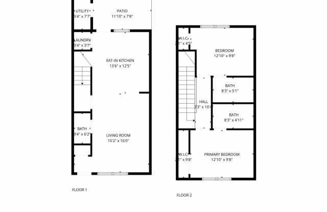 Short Term Townhome Available ASAP!