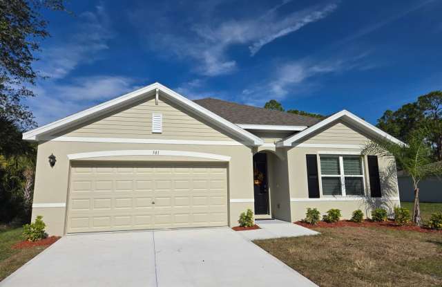 Brand New Construction, Palm Bay Rental with Stunning Additions