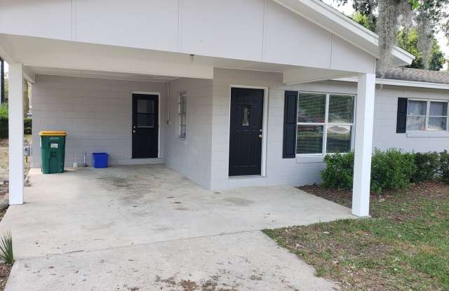 3 bed, 1.5 bath corner lot