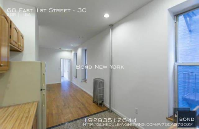 68 East 1st Street - 68 E 1st St, New York City, NY 10003