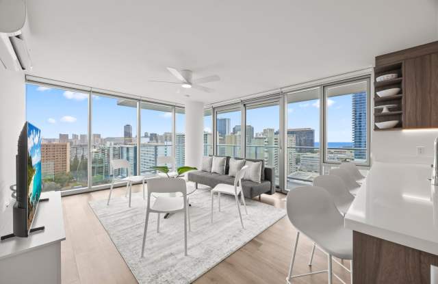 Brand-New Furnished 1BR at The Park on Keeaumoku