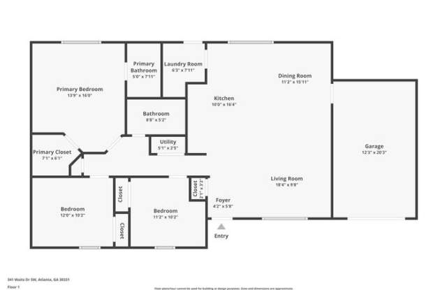 341 Waits Drive Southwest
