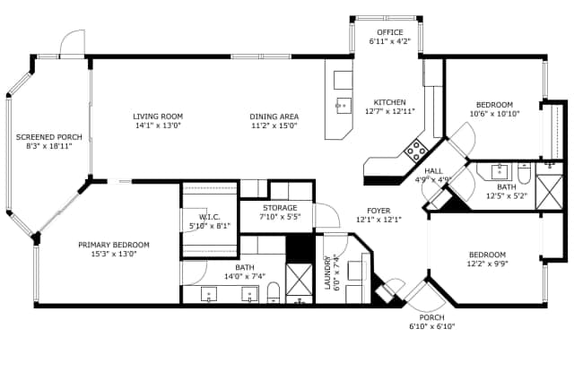 515 Bay Colony Drive N