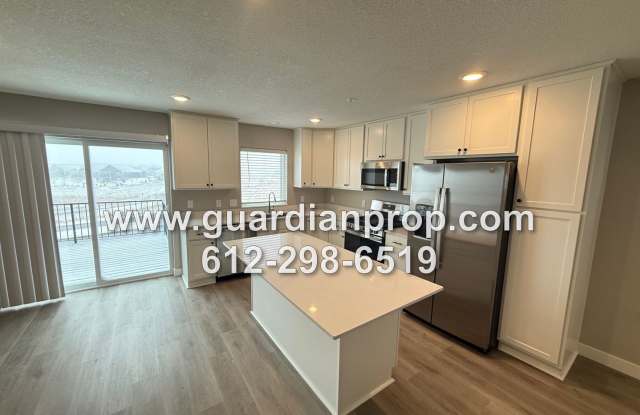 End Unit Luxury New Construction Townhouse Available Now, Lower Family Room, 4 Baths, Loft Area