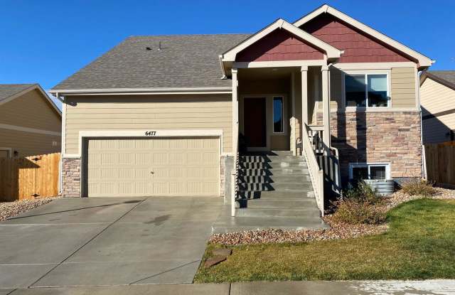 Don't miss this newer construction home. 4 Bed 2.5 Bath - 6477 Lake Ward Drive, Loveland, CO 80538