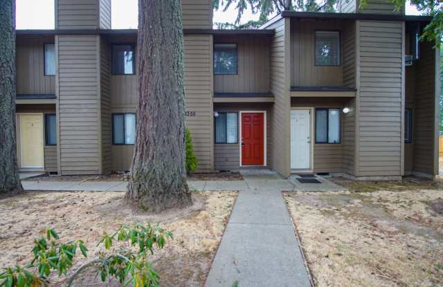 Updated Townhouse with Garage, Patio, DW, WD + FIREPLACE!!
