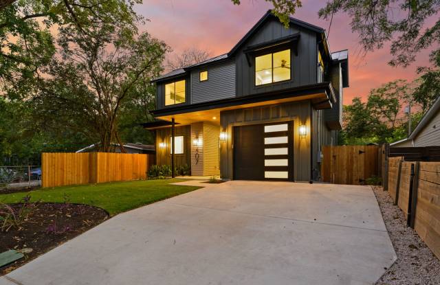 AVAILABLE: Brand new luxury home off South Congress - Designer Finishes - Fenced Yard - 407 El Paso Street, Austin, TX 78704