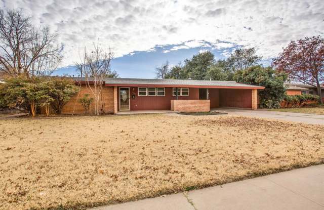 Large 3/3 near Texas Tech University - 3609 39th Street, Lubbock, TX 79413