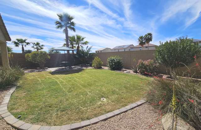 Beautiful 4-bedroom, 2-bath single-story home with Fully Landscaped Backyard