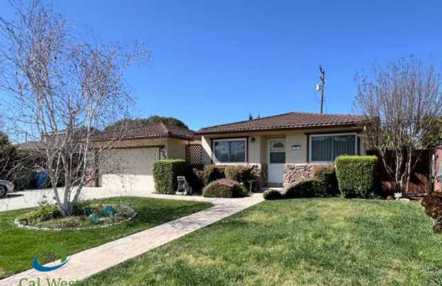 $4595 - Beautiful Single Family Home in Santa Clara