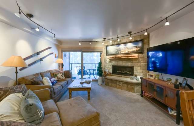 Photo of Walk to Town, Overlooking Carter Park, Garage Parking - Updated 2 Bed/2 Bath Available Now for Ski Season