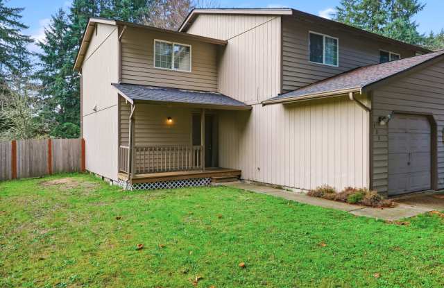 3 bedroom 1.5 bathroom 2 story duplex in Lacey - North Thurston School District.
