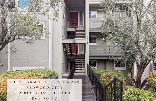 4012 Farm Hill Blvd #203 - 4012 Farm Hill Boulevard, Redwood City, CA 94061