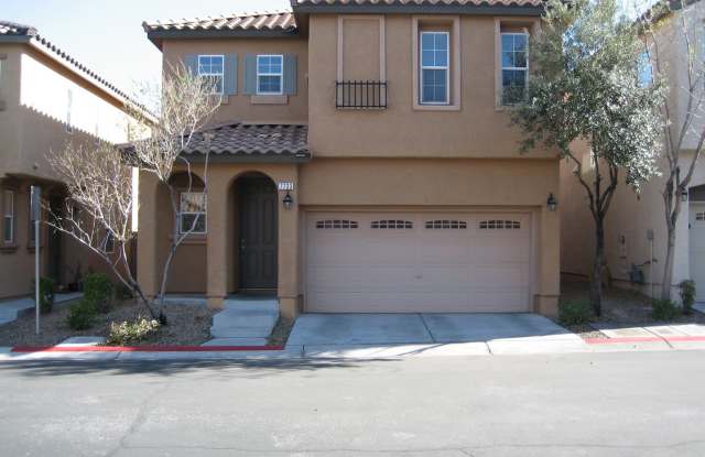 TWO STORY HOME, 3 BEDROOMS, 2.5 BATHS, 2 CAR GARAGE, IN THE SOUTHWEST - 7733 Ottimo Way, Clark County, NV 89179