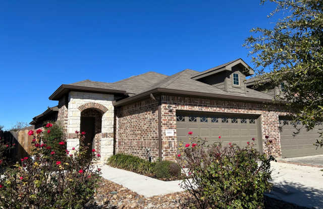 Fridge / No Carpet / Fenced in Yard / Large Back Patio / Xeriscape Front Yard / CISD