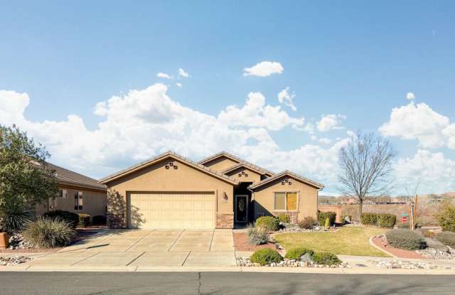 Single family with views and covered patio.
