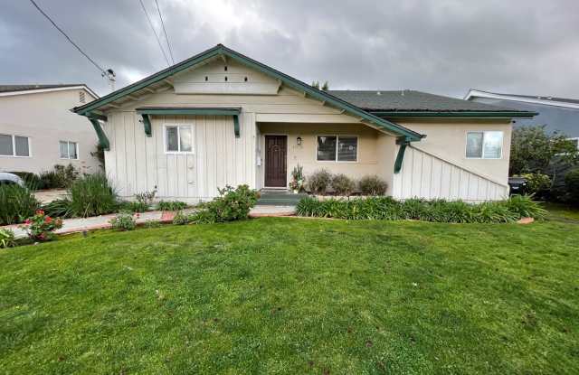 Large home with private yard