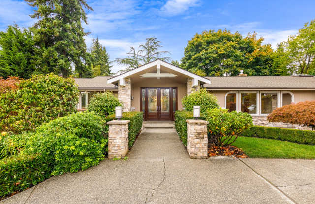 Welcoming Clyde Hill 5 Bedroom 3 Bath Home