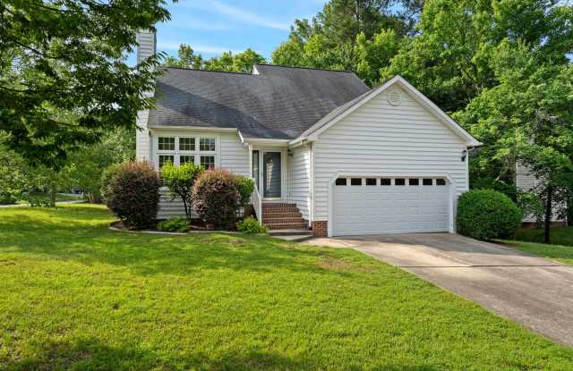 Durham Retreat with Vaulted Ceilings, Private Deck & Wooded Views