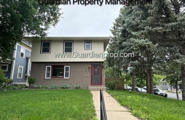 Linden Hills Main Upper Level  Duplex, Fenced Yard, 1 Car Garage, Dishwasher, Storage, Laundry