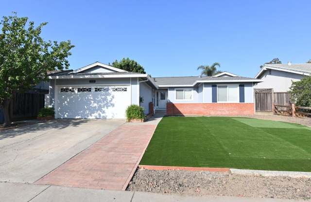 Energy Efficient- Perfect location- 4 bed 2 bath home. 5719 Lathrop Dr San Jose, CA 95123