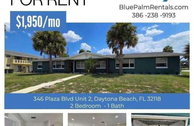 Fully updated 2-bedroom, 1-bath home in Daytona Beach