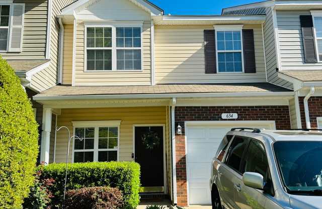 Two bedroom townhome with one car garage