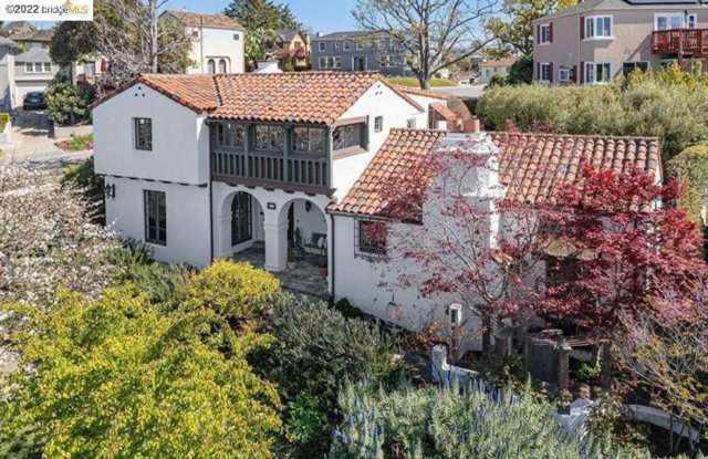 Elegant Furnished Spanish-Style Home, 3BR/3BA- Haddon Hill, Oakland (oakland lake merritt / grand)