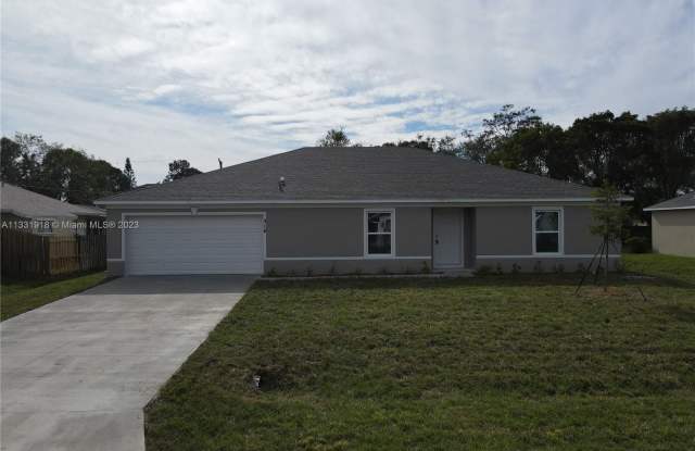 314 Ray Ave - 314 Southwest Ray Avenue, Port St. Lucie, FL 34983