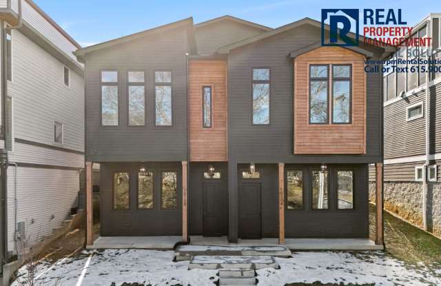 Brand new luxury Townhome in East Nashville! Attached garage and covered deck!
