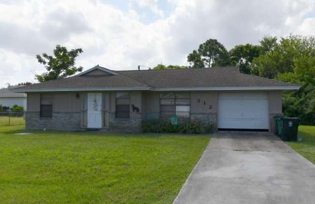 312 NW Broadview Street E - 312 Northwest Broadview Street, Port St. Lucie, FL 34983