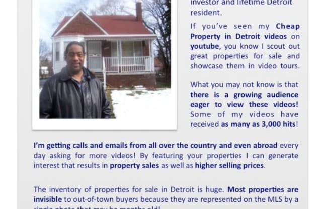 16608 fenmore - 16608 Fenmore Street, Detroit, MI 48235