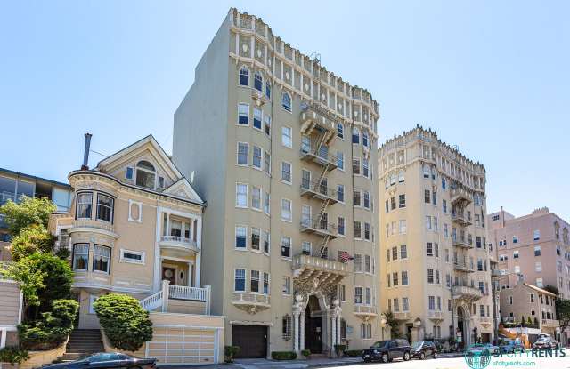 Pacific Heights: 3rd Floor 1 Bed 1 Bath w/ Dining Room, Laundry Onsite  Shared Roof Deck near Union/Polk Street
