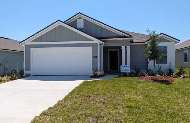 PREMIUM PRICE, PREMIUM FINISHES ON AN 18 MONTH LEASE, PENDING FENCE INSTALLATION - THIS NEW 3/2/2 CONSTRUCTION IN THE DESIRABLE GATED DORADO COMMUNITY IS IT - LOCATED WITHIN THE ENTRADA SUBDIVISION - 768 Narvarez Avenue, St. Johns County, FL 32084