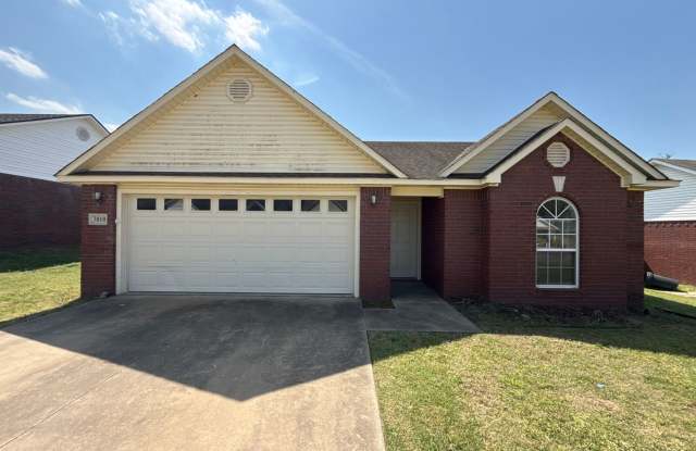 3 bed, 2 bath, 2 car garage House, yard care included