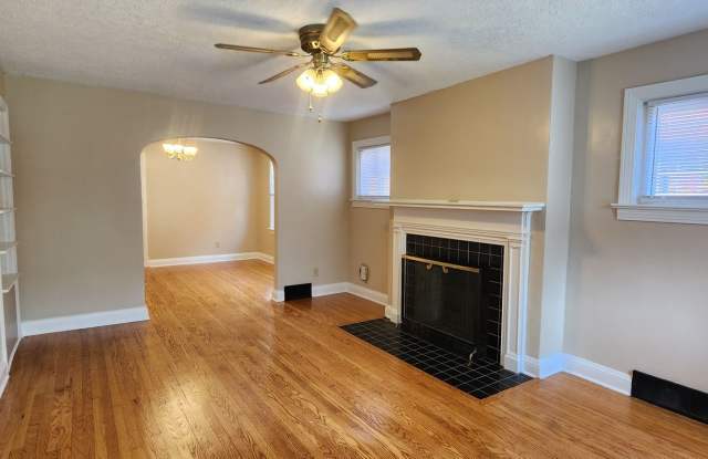 Photo of Welcome to this charming 3-bedroom, 2-bathroom house located off Eastern Parkway and close to U of L. Fireplace! Off-Street parking! Includes range, refrigerator, washer and dryer.