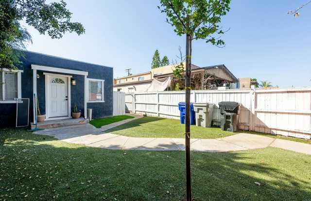 Awesome 2 Bed 1 Bath Remodeled House with Gated Front Yard